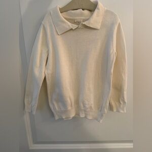 Lil legs boys ivory sweater